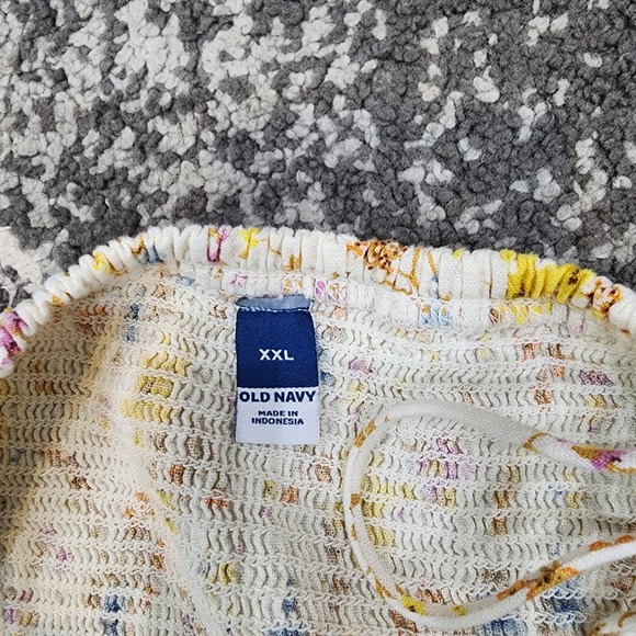 Old navy women's size XXL floral mini dress with pockets - Picture 3 of 6